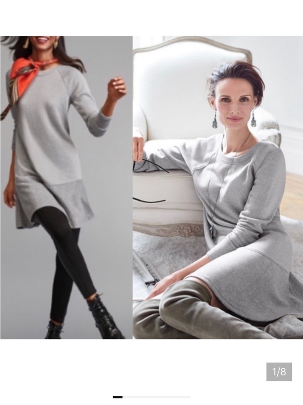 Cabi Flashdance Sweater Dress 3459 Large